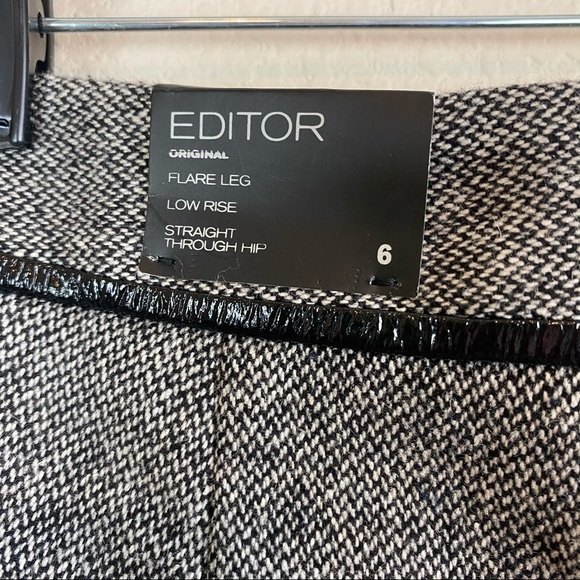 Express Flare Leg Tweed Editor Pants NWT - Picture 8 of 13